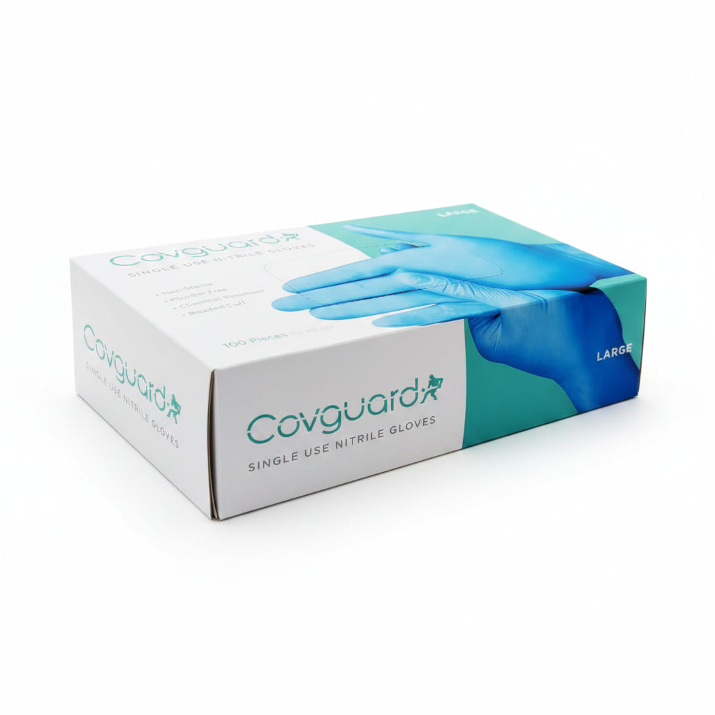 Covguard Nitrile Powder Free Gloves Small - 100 Pack