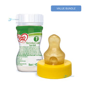Cow & Gate First Milk 24x70ml & SMA Hygienic Teats (24 Teats)