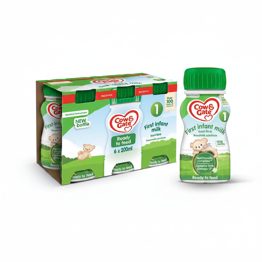 Cow & Gate First Milk Stage 1 - 6 x 200ml