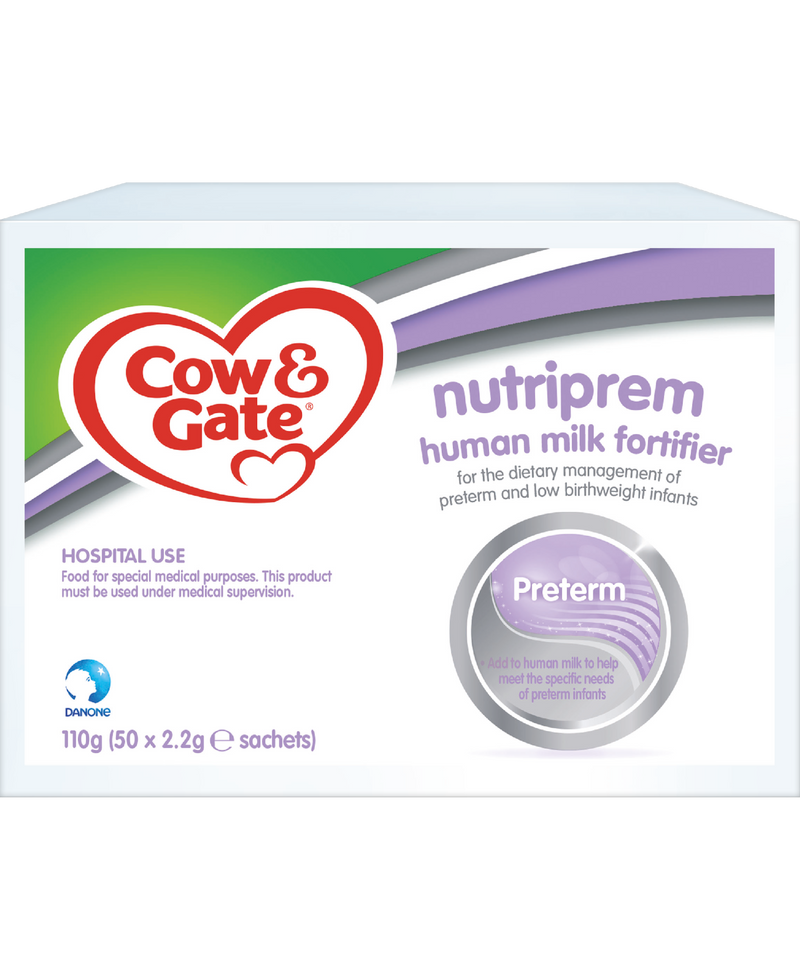 Cow & Gate Nutriprem Human Milk Fortifier - 50 Pack