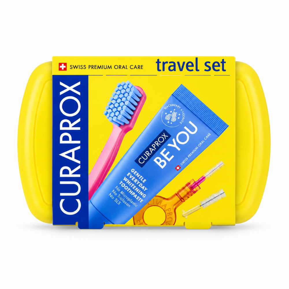 Curaprox Be You Yellow Ortho Travel Kit