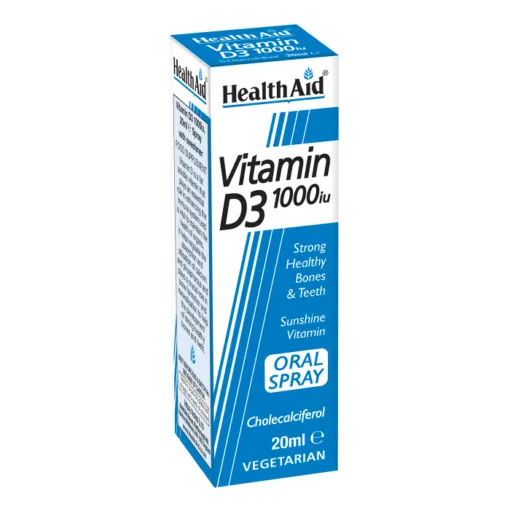 HealthAid Vitamin D3 1000iu Spray - 20ml