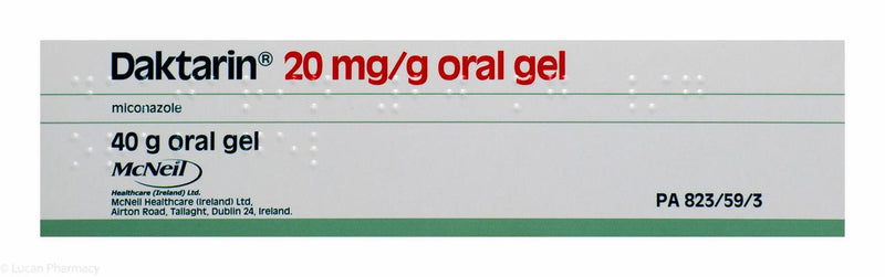 Daktarin (Miconazole) Oral Gel - 40g