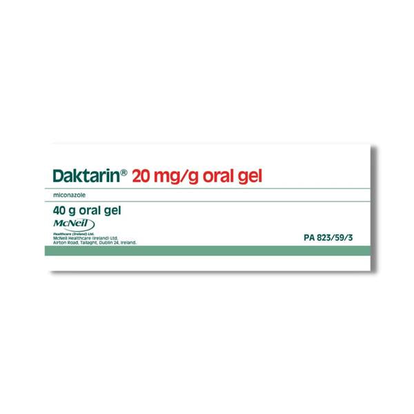 Daktarin (Miconazole) Oral Gel - 40g