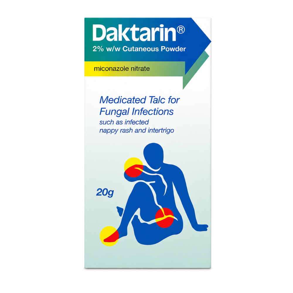 Daktarin Powder Miconazole 2% - 20g