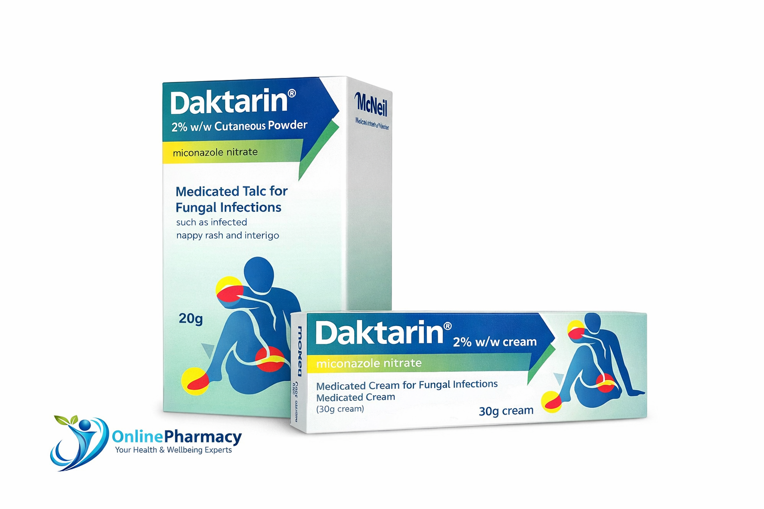 Daktarin Cream & Powder Bundle