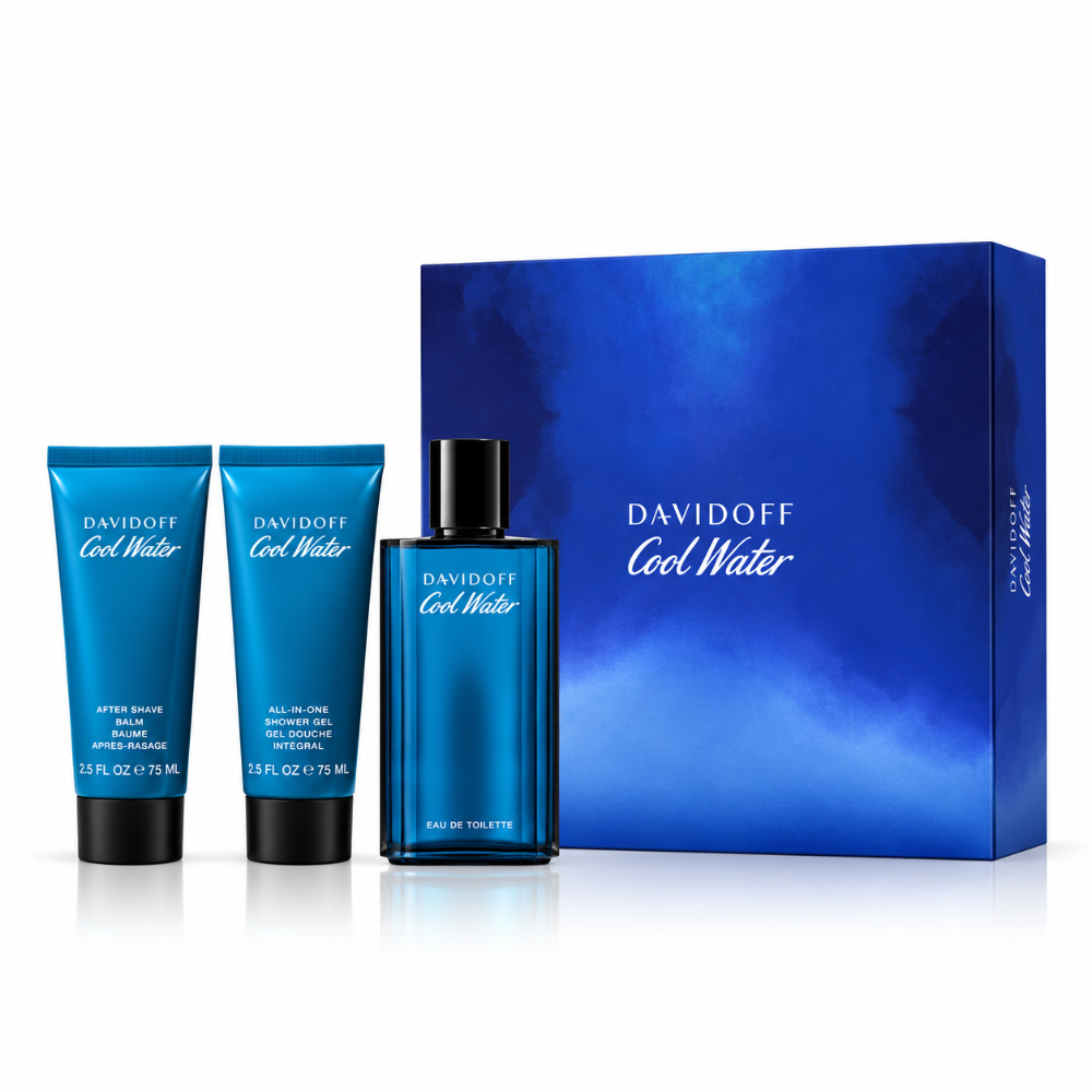 Davidoff Cool Water Men's's 125ml 3 Piece Gift Set 
