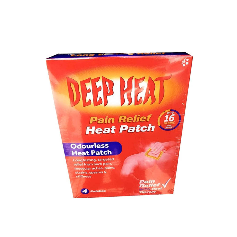 Deep Heat Pain Relief Heat Patch - Single Patch / 4 Pack