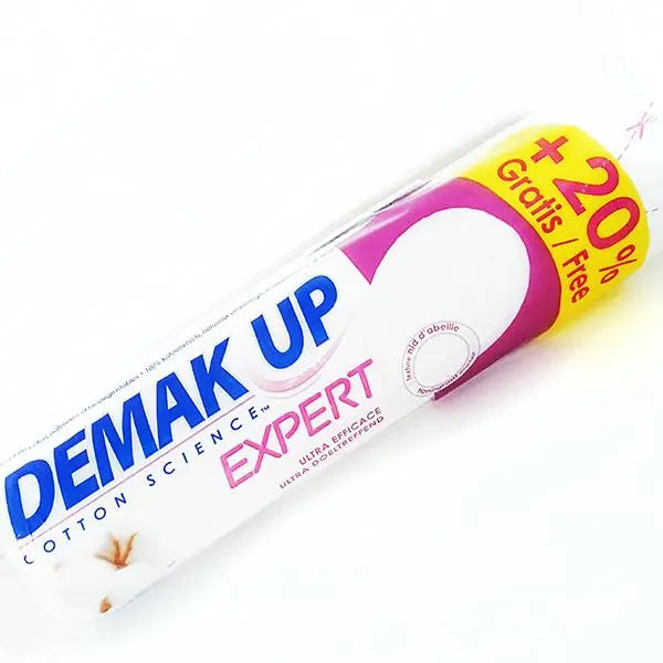 Demak Up Expert Cotton Pads (Round) - 84 Pack 20% Extra Free