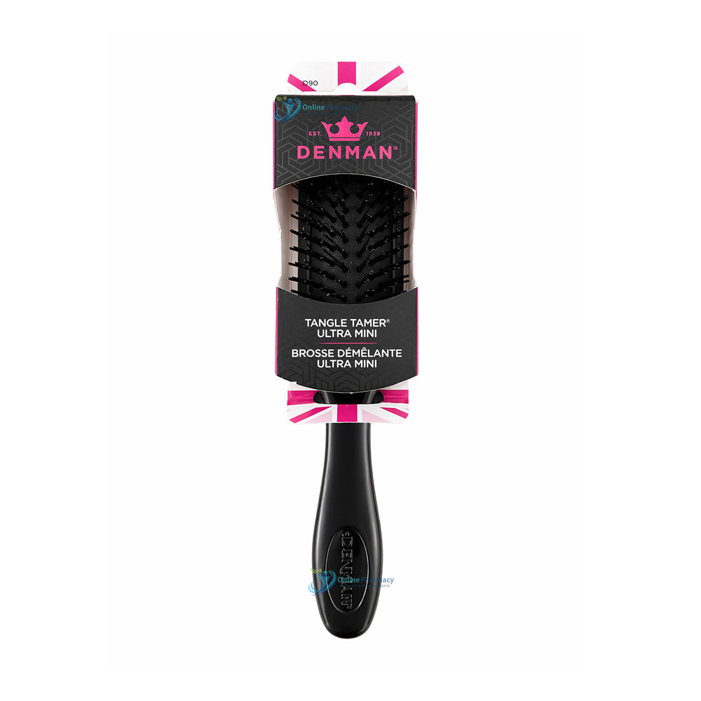 Denman D90 Tangletamer Brush Black