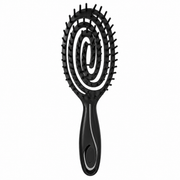 Detangler Hair Brush Black