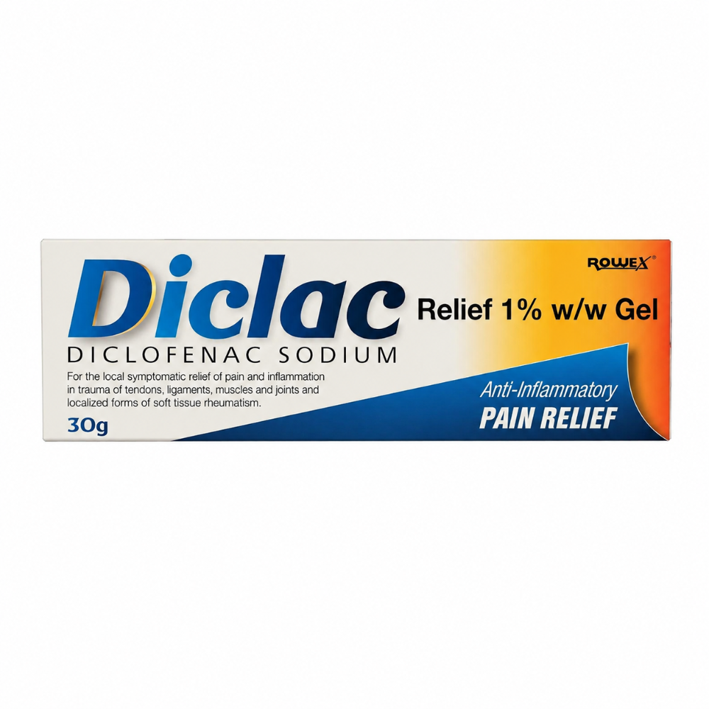 Diclac Relief Diclofenac 1% Pain Relief Gel - 30g