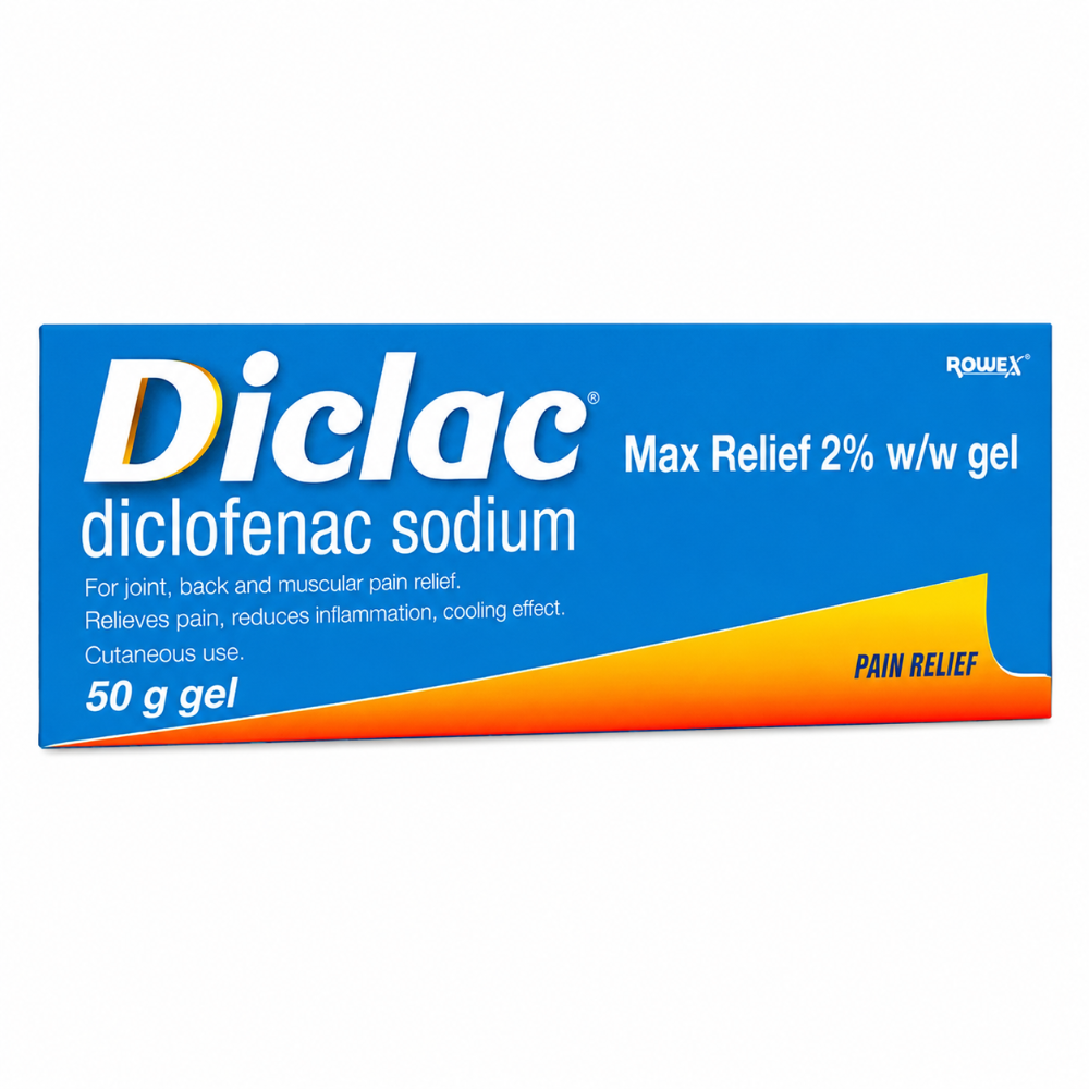 Diclac Relief Diclofenac 2% Pain Relief Gel - 50g/