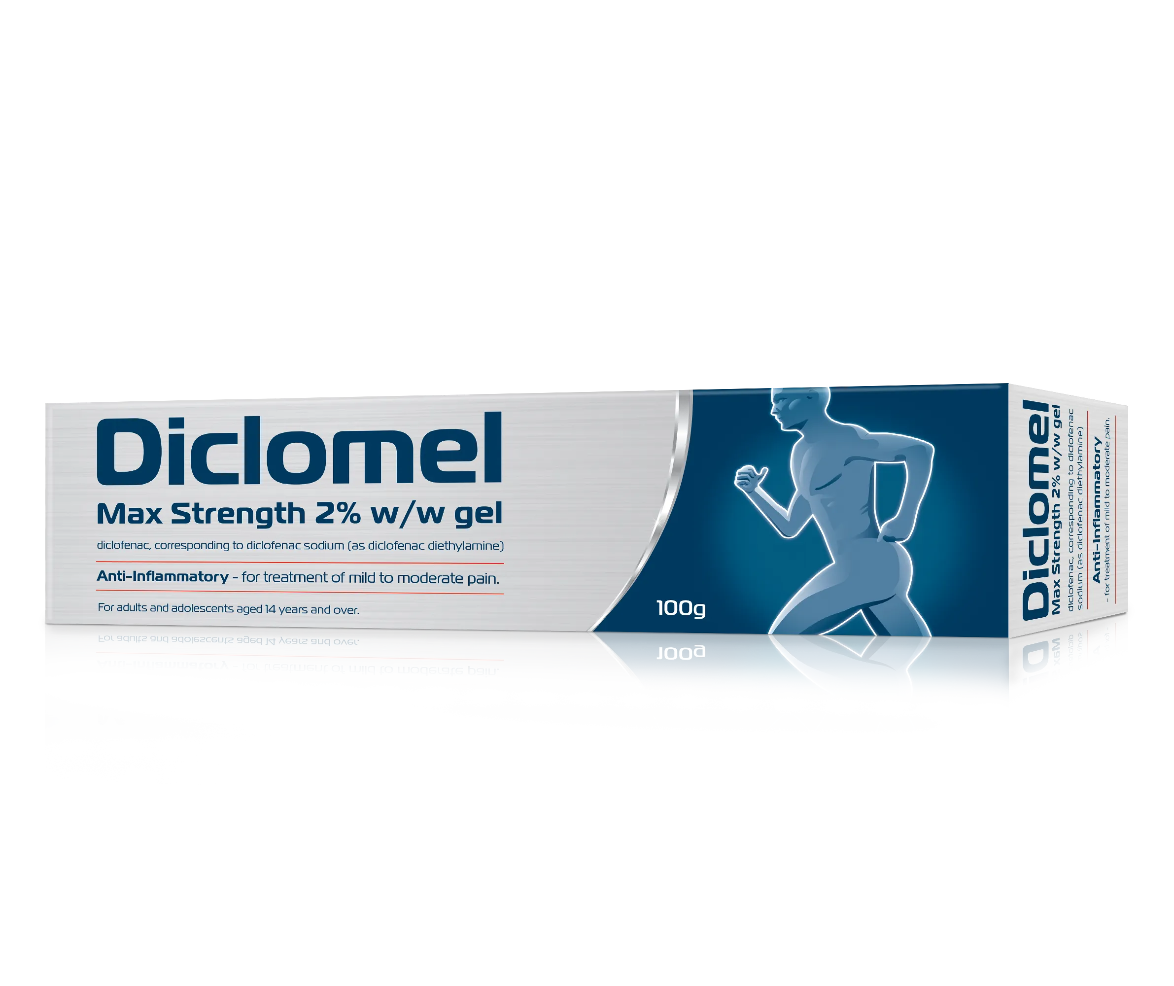 Diclomel Max Strength 2% Diclofenac Gel - 50g/100g