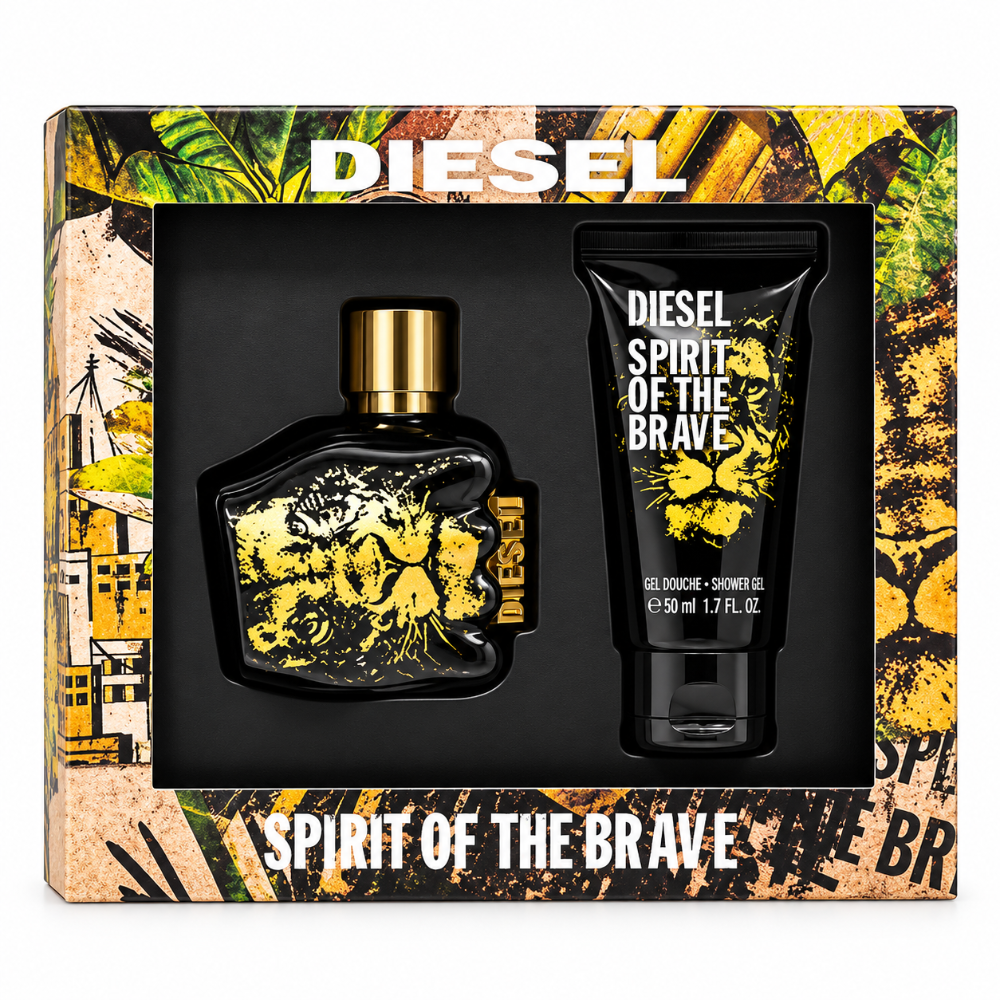 Diesel Spirit Of The Brave 50ml 2 Piece Gift Set