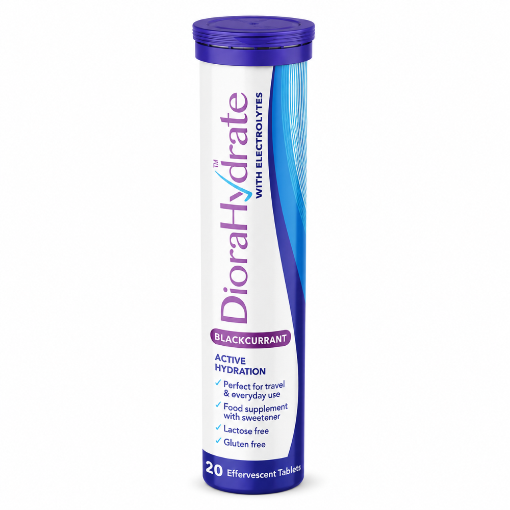DioraHydrate Blackcurrant Effervescent Tablets - 20 Pack