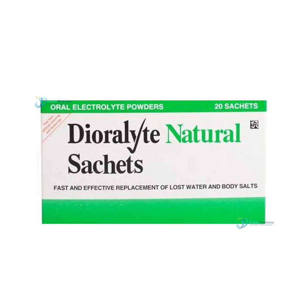 Dioralyte Natural Sachets - 20 Pack