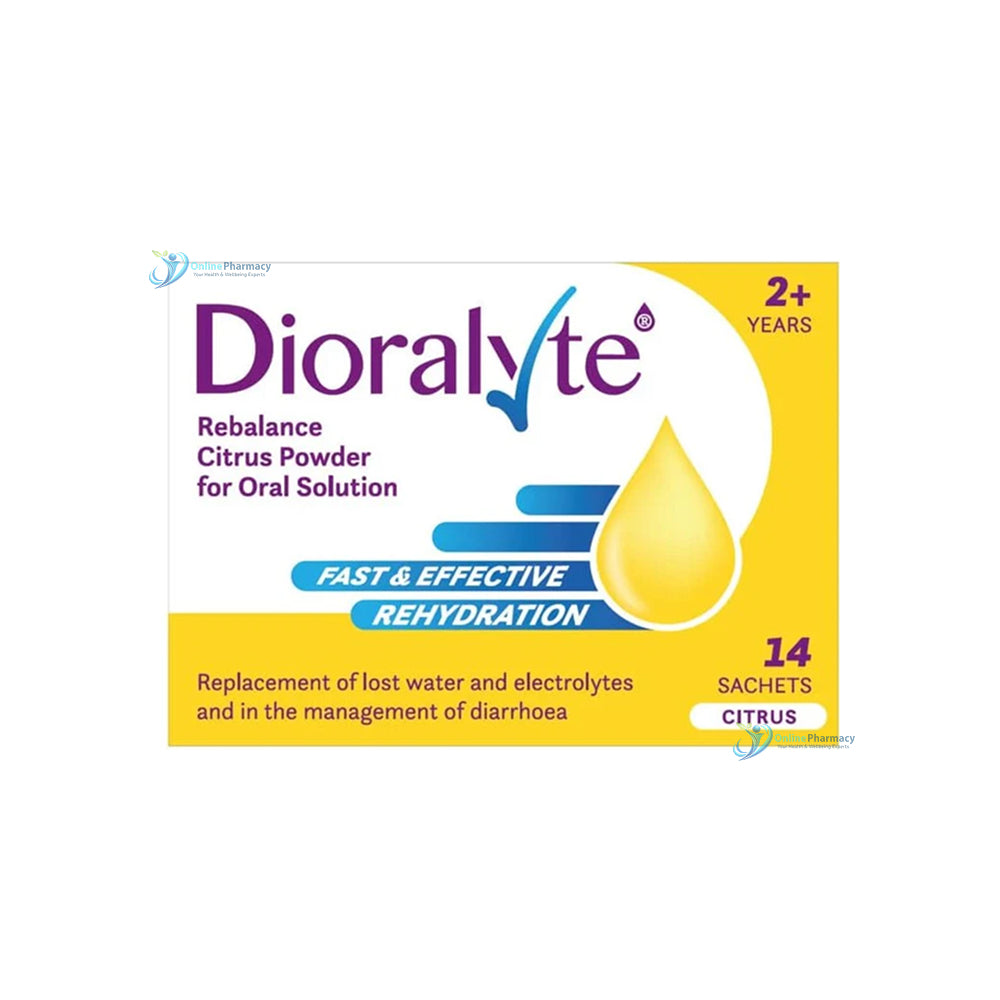 Dioralyte Rebalance Citrus Sachets - 14 Pack