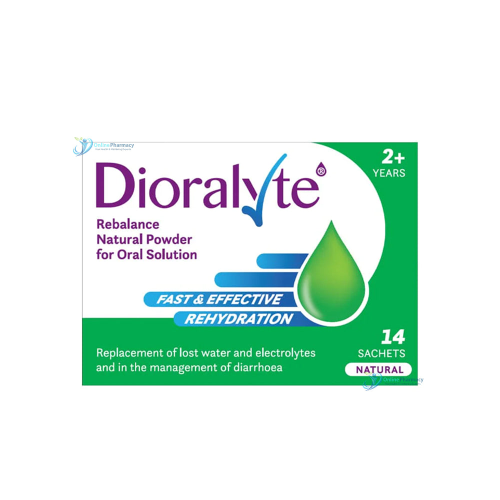 Dioralyte Rebalance Natural Sachets - 14 Pack