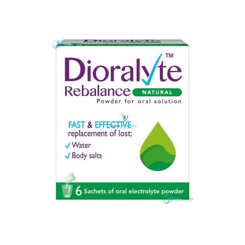 Dioralyte Rebalance Natural Sachets - 6 Pack