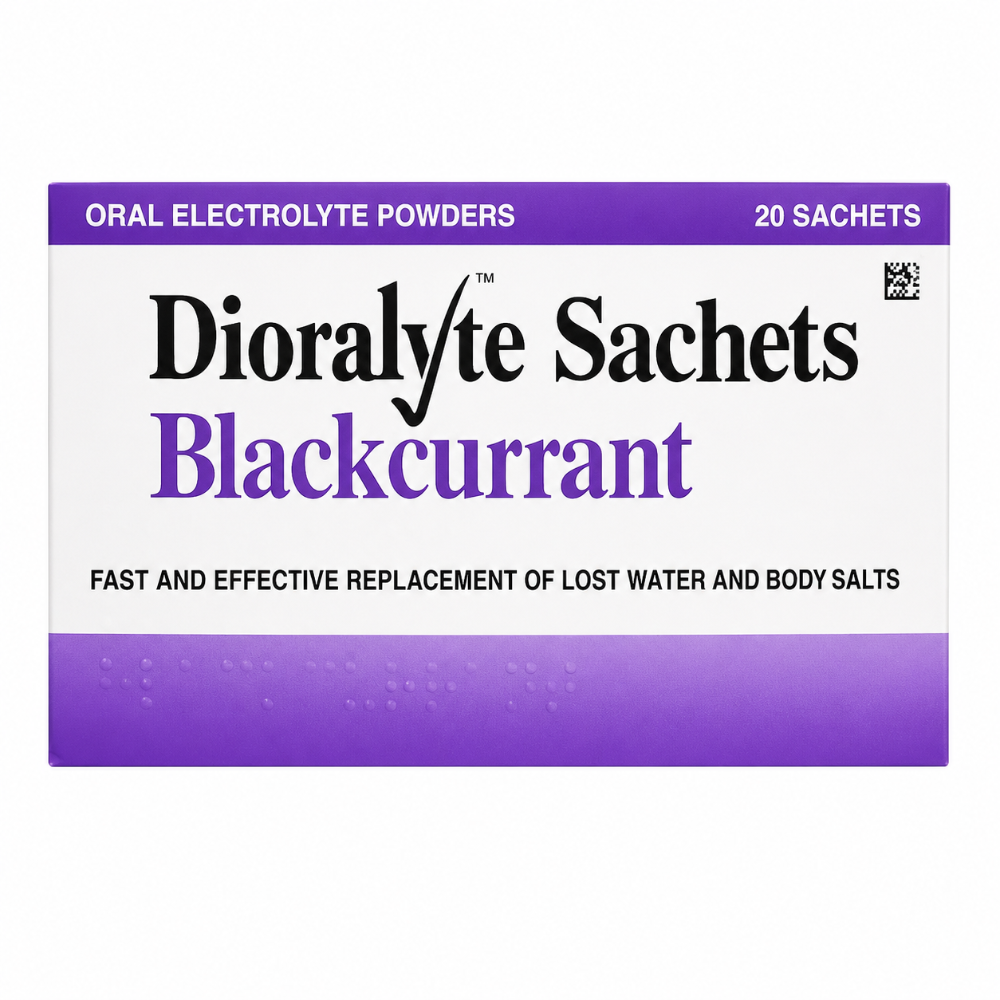 Dioralyte Blackcurrent Sachets- 20 Pack