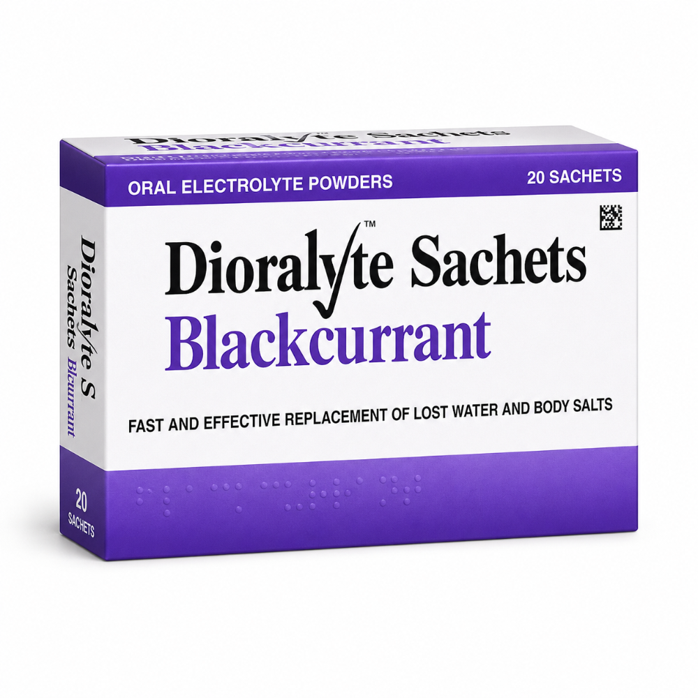 Dioralyte Blackcurrent Sachets- 20 Pack