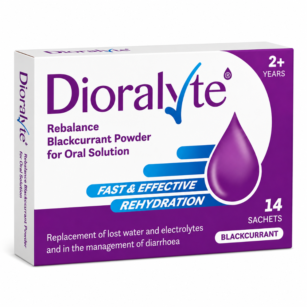 Dioralyte Rebalance Blackcurrant Sachets - 14 Pack
