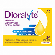 Dioralyte Rebalance Citrus Sachets - 14 Pack