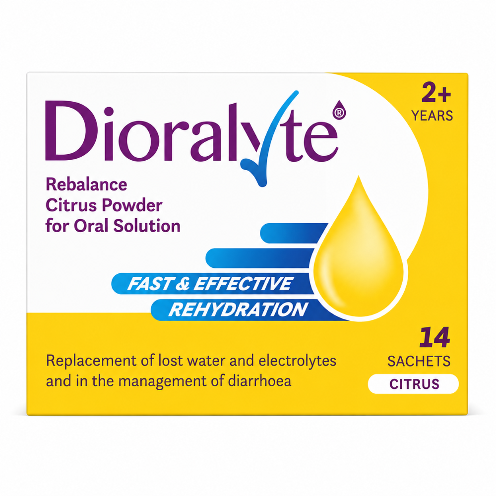 Dioralyte Rebalance Citrus Sachets - 14 Pack