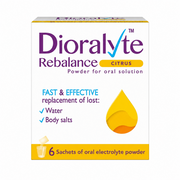 Dioralyte Rebalance Citrus Sachets - 6 Pack
