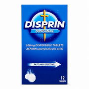 Disprin Original 300mg Dispersible Tabs - 12 Pack