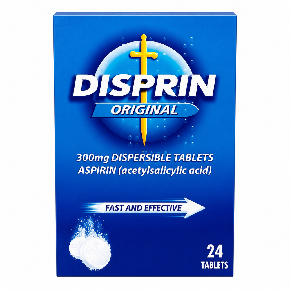 Disprin Original 300mg Dispersible Tabs - 24 Pack