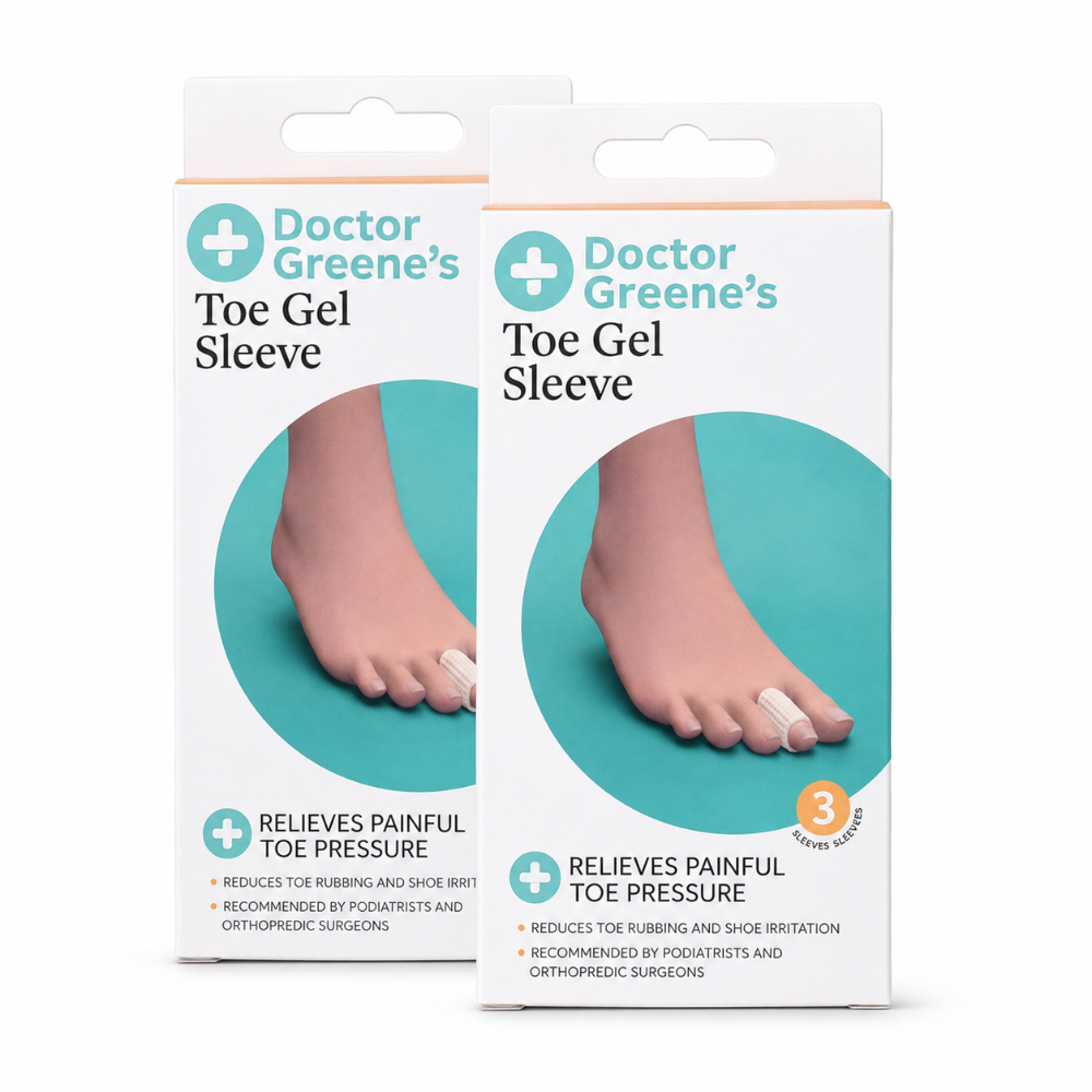 Doctor Greenes Toe Gel Sleeve - 3 Pack