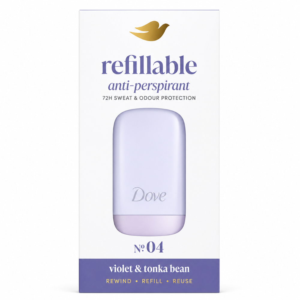 Dove Anti-Perspirant Refillable Voilet & Tonka Bean - 35ml