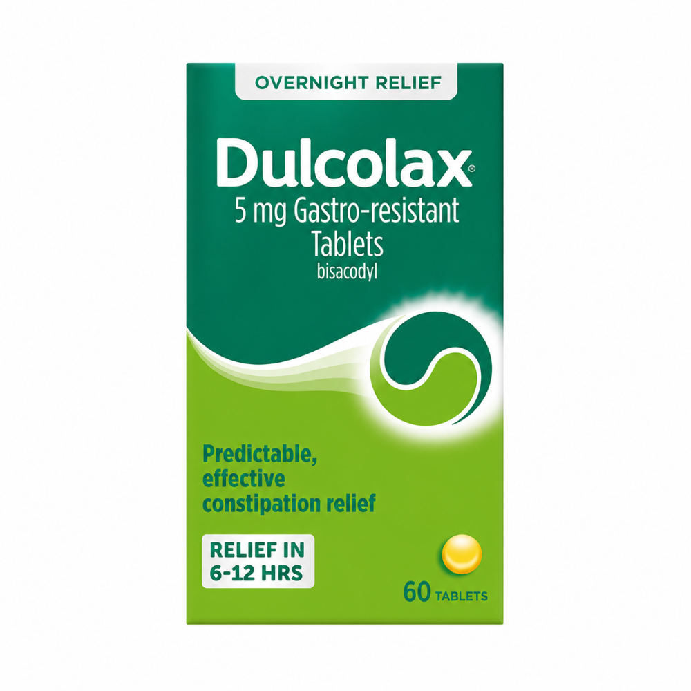 Dulcolax 5mg Gastro Resistant Tablets - 20/40/60 Pack