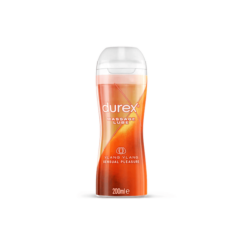 Durex 2 in 1 Ylang Ylang Sensual Massage Water Based Lube - 200ml
