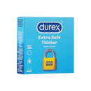 Durex Extra Safe Thicker Condoms - 6 Pack