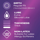 Durex Latex Free Condoms - 12 Pack