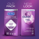 Durex Latex Free Condoms - 12 Pack