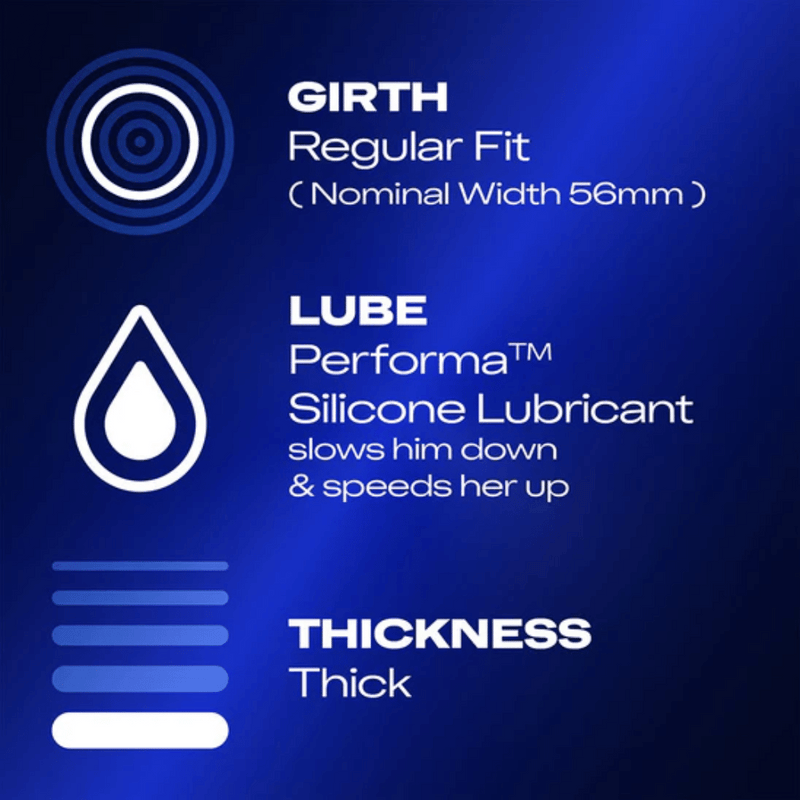 Durex Mutual Climax Condoms 12 Pack
