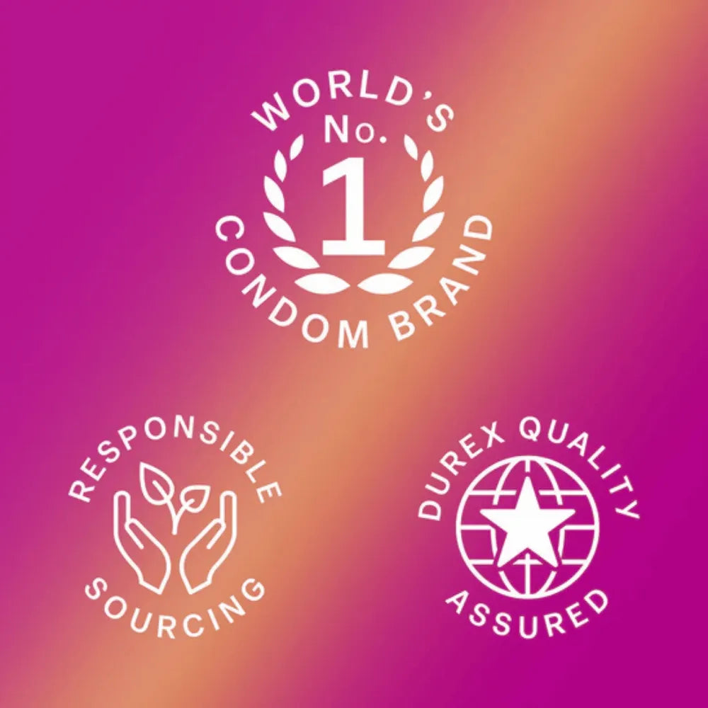 Durex Pleasure Me Condoms - 3/6/12 Pack