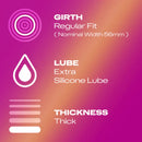 Durex Pleasure Me Condoms - 3/6/12 Pack