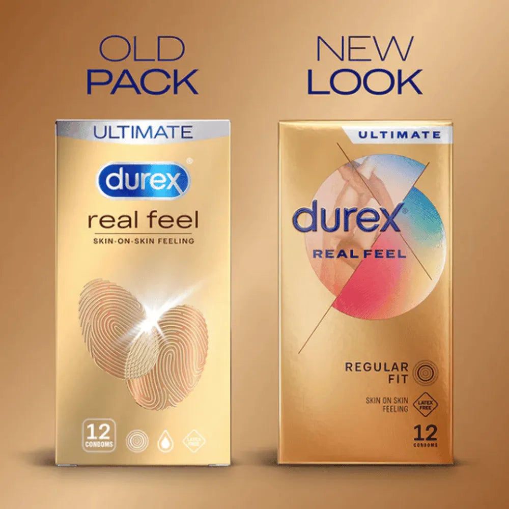Durex Real Feel Condoms - 12PK