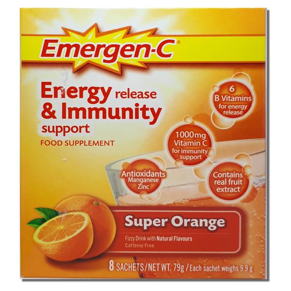 Emergen-C Super Orange - 8 Sachets