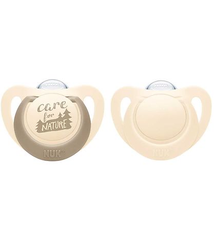 NUK For Nature Silicone Soothers 2pk - 18-35 Months
