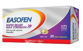 Easofen Rapid Relief Max 400mg - 20 Pack