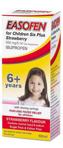 Easofen (Ibuprofen) for Children over Six - 100/200ml