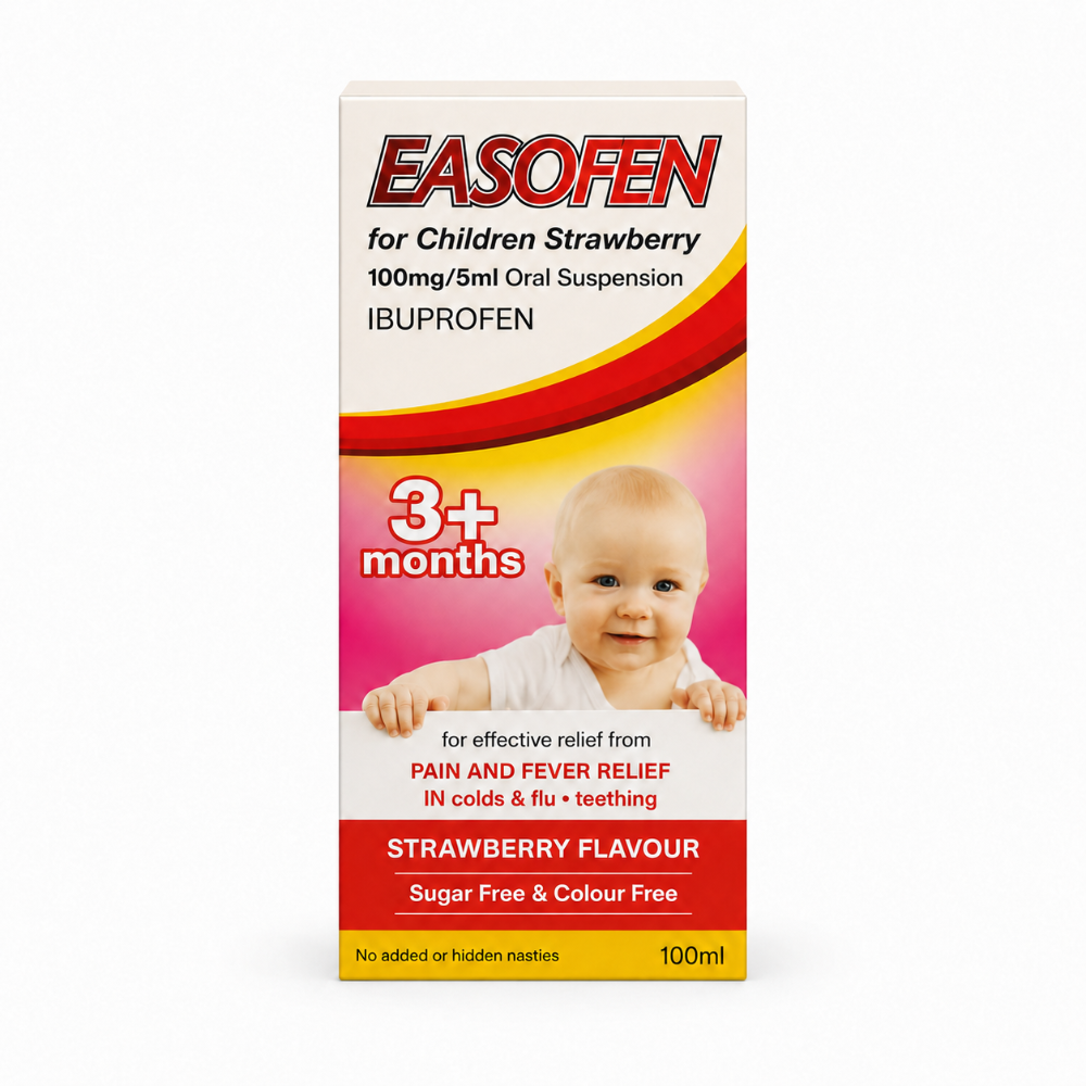 Easofen Oral Suspension 3mts+ - 100ml
