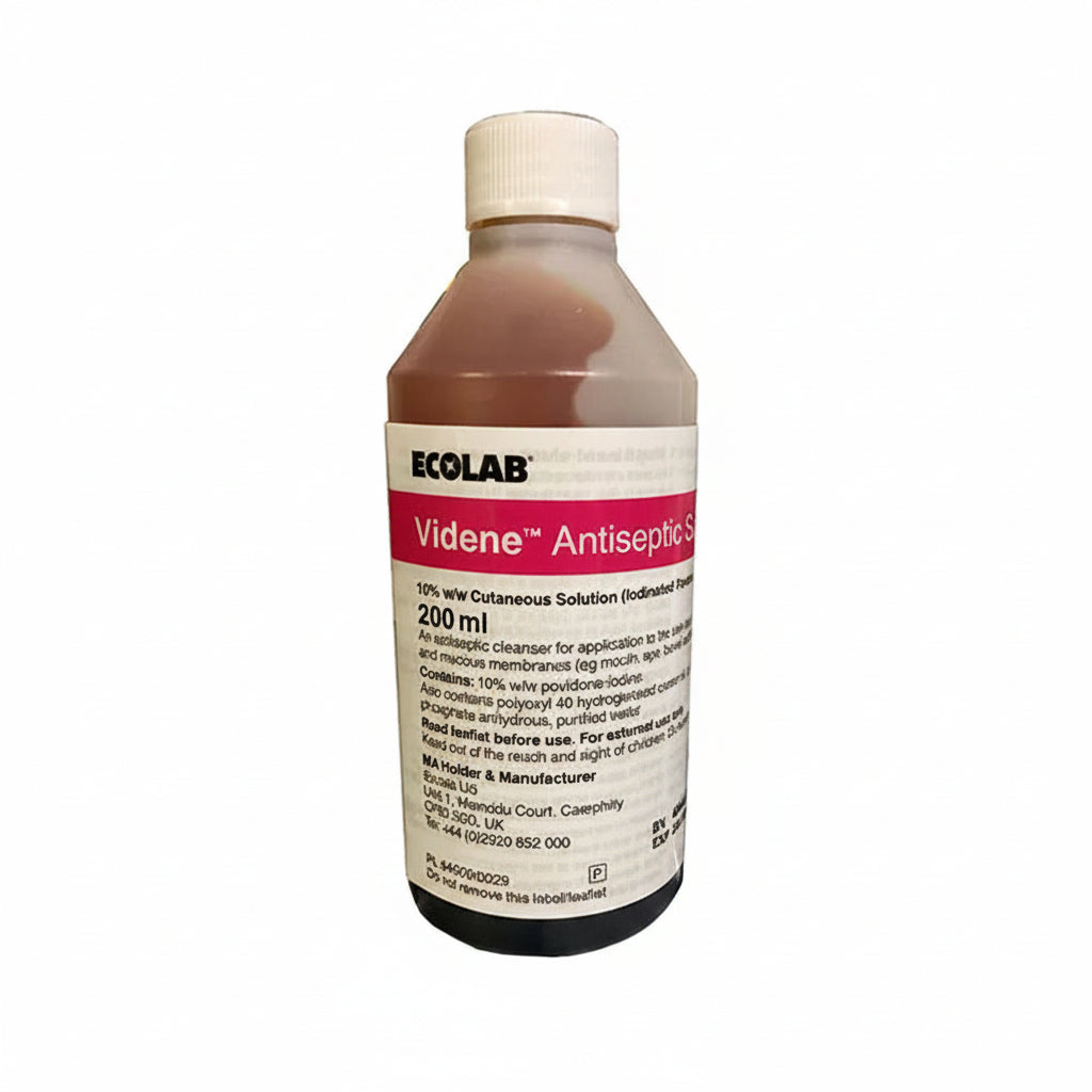 Ecolab Videne Iodine Antiseptic Solution - 200ml