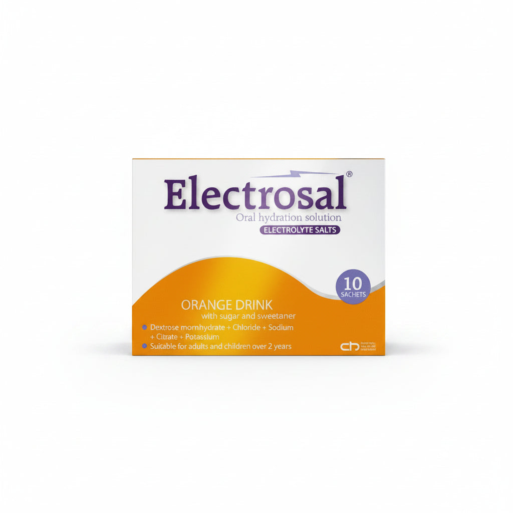 Electrosal Oral Hydration Salts Orange - 10 Sachets
